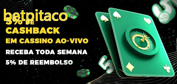 Promoções do cassino ao Vivo betpitaco